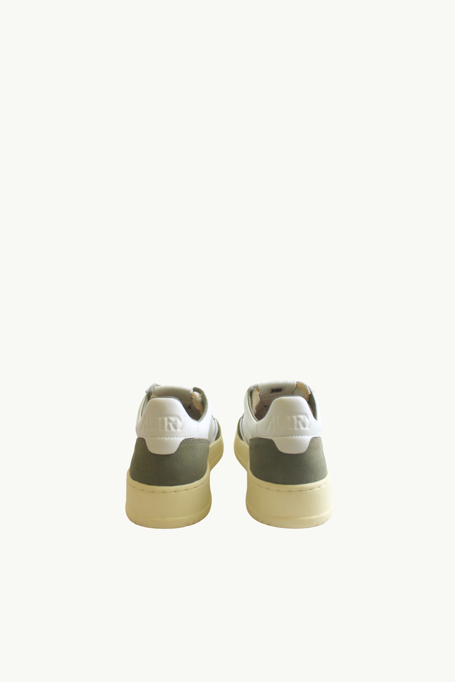  Autry Sneakers Medalist Low Man Leat Suede Bianco - 3