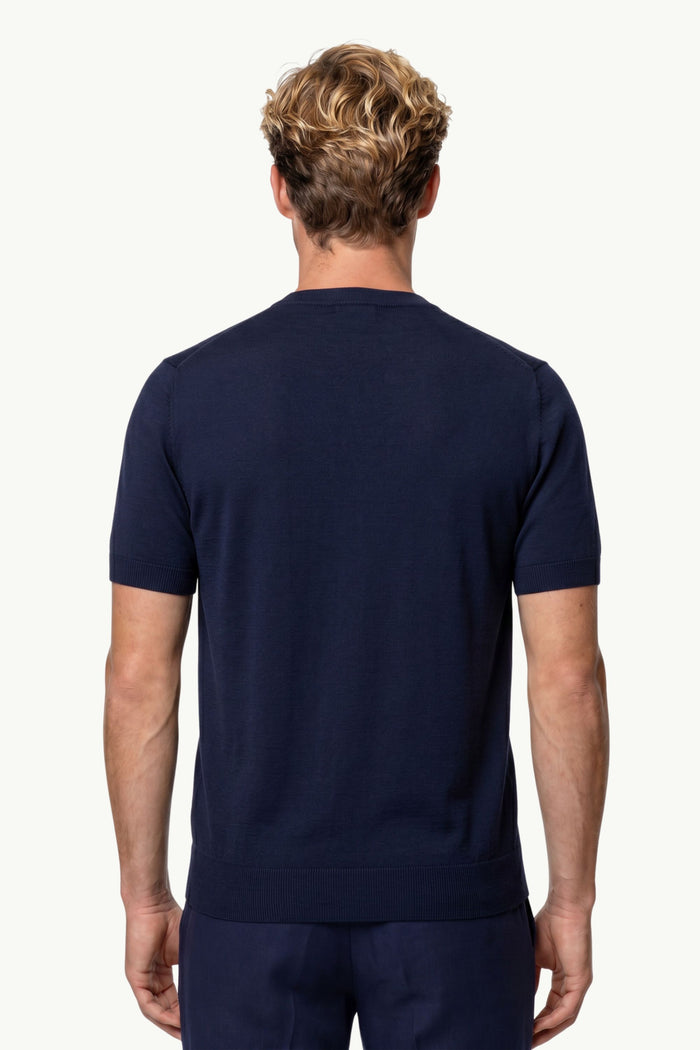 Maglia Girocollo Mezza Manica  Uomo Filippo De Laurentiis-2