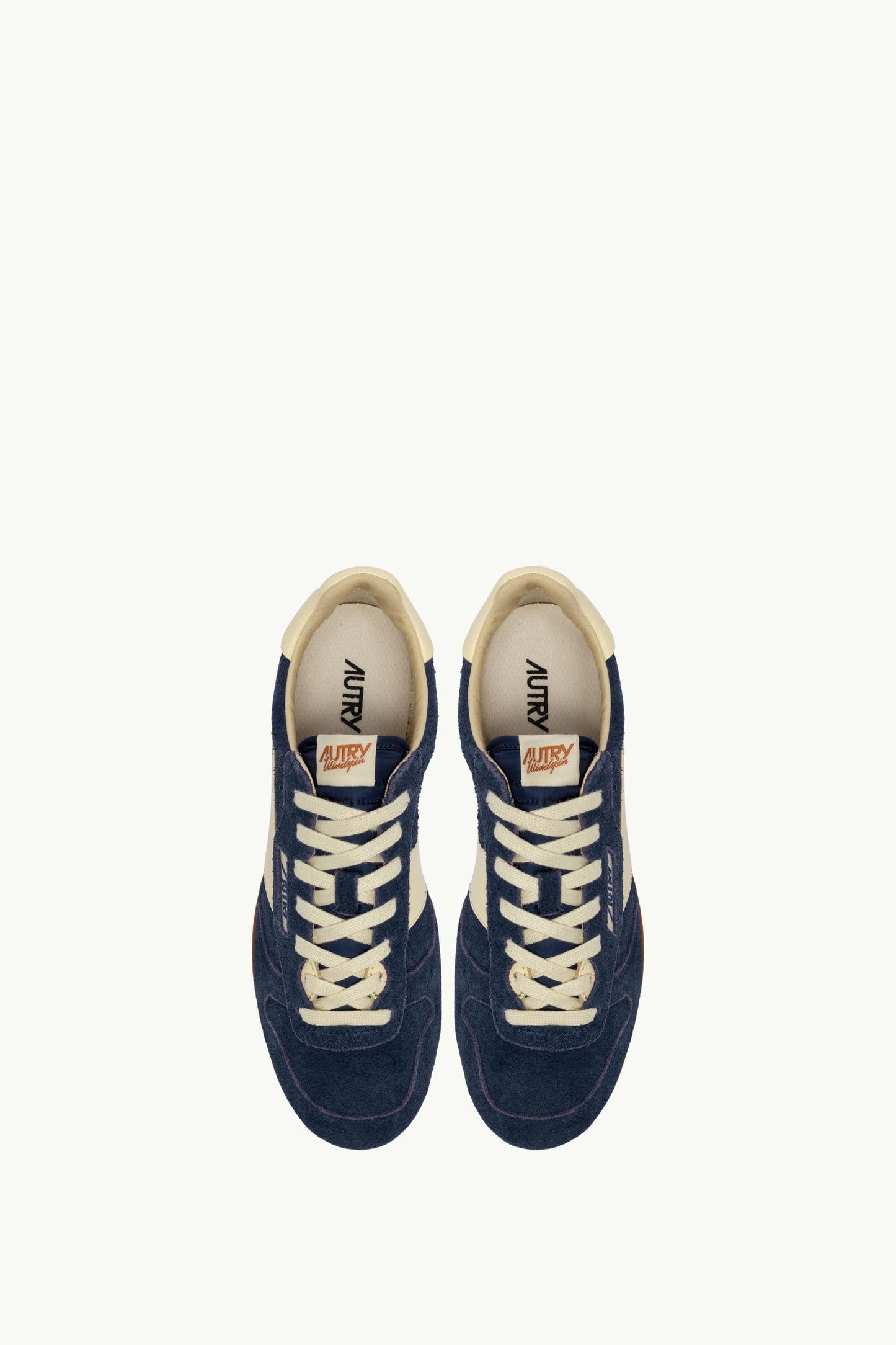  Autry Windspin Low Wom Suede Leat Blu - 5